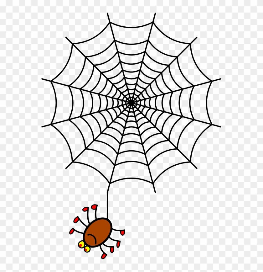 Medium Image - Spider Web Clip Art #161230