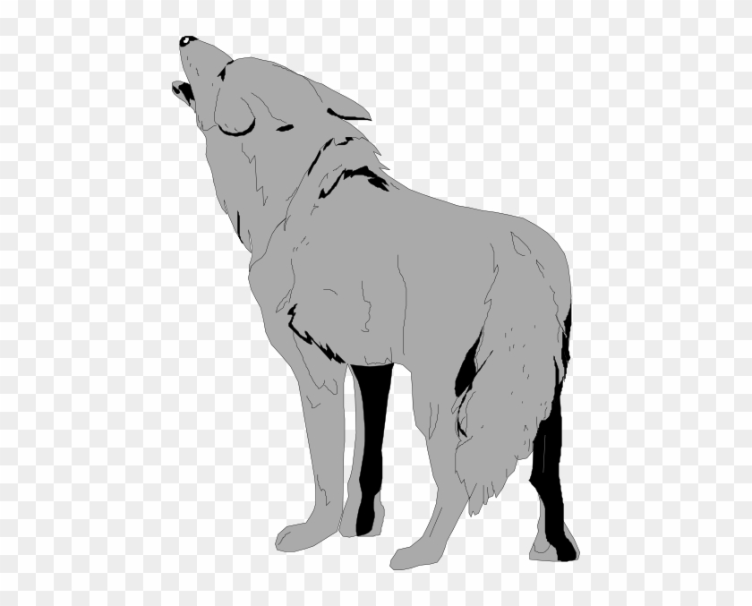 Jackal Clip Art - Transparent Background Wolf Clipart #161250