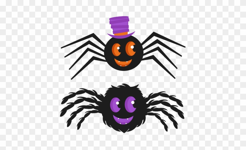 Spider Set Svg Cutting S For Scrapbooking Halloween - Spider Halloween Transparent #161284