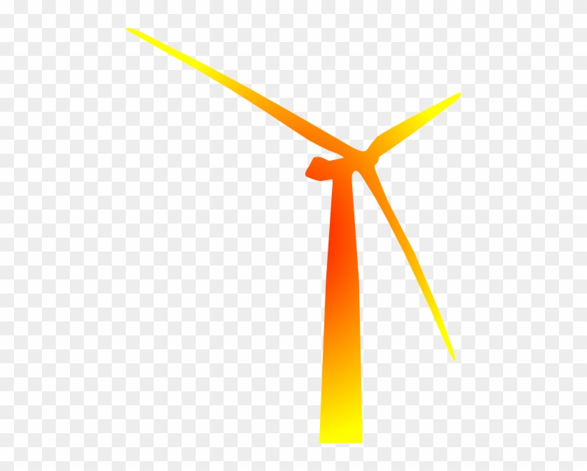 Wind Turbine Orange #161363