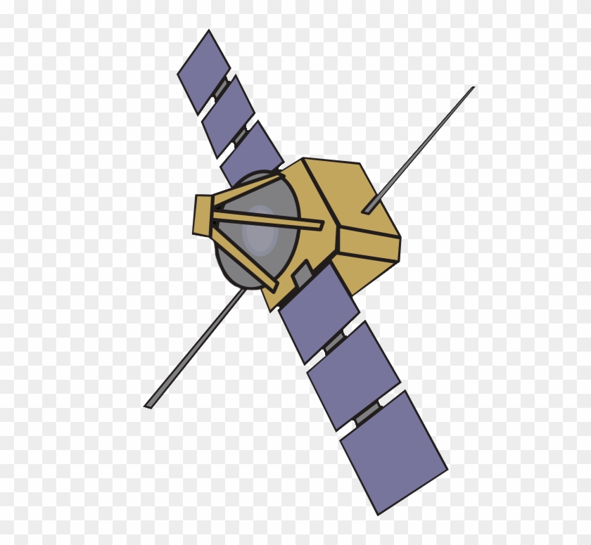 Free To Use Amp Public Domain Satellite Clip Art, View - Cartoon Weather Satellite #161434