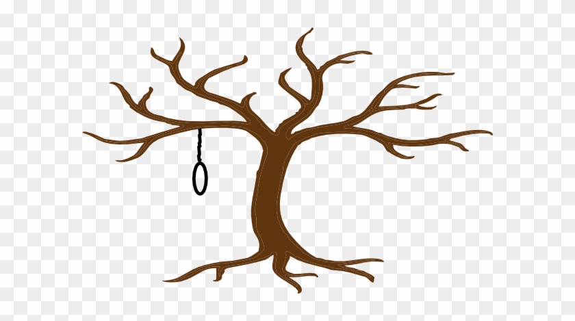 Hanging Tree Clip Art At Clker - Bare Tree Clip Art #161746