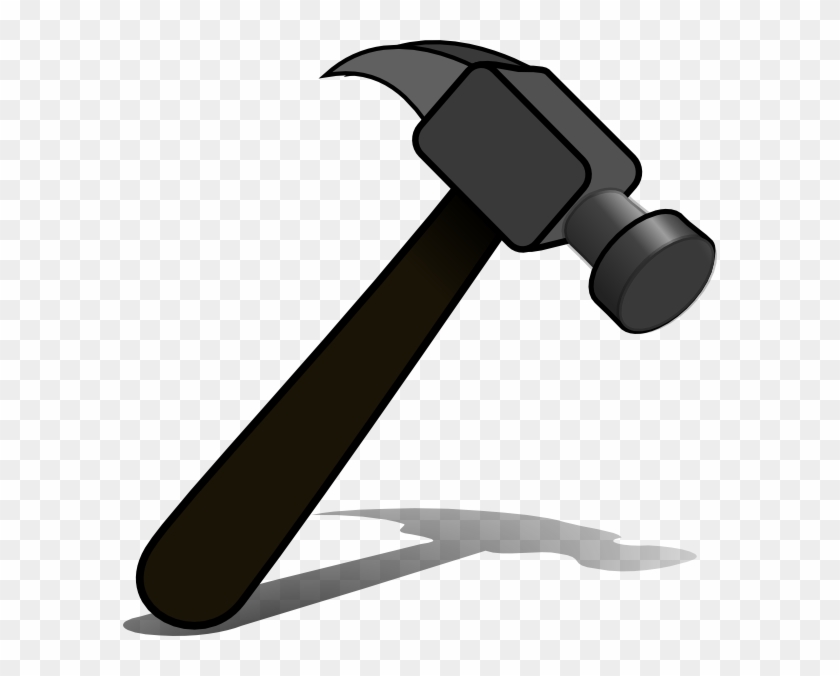 Hammer Clip Art At Clker Com Vector Clip Art Online - Cartoon Picture Of Hammer #161937