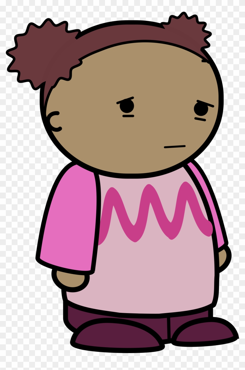 Clipart - Png Sad Character #162075