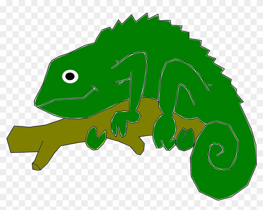 Chameleon Clipart #162211