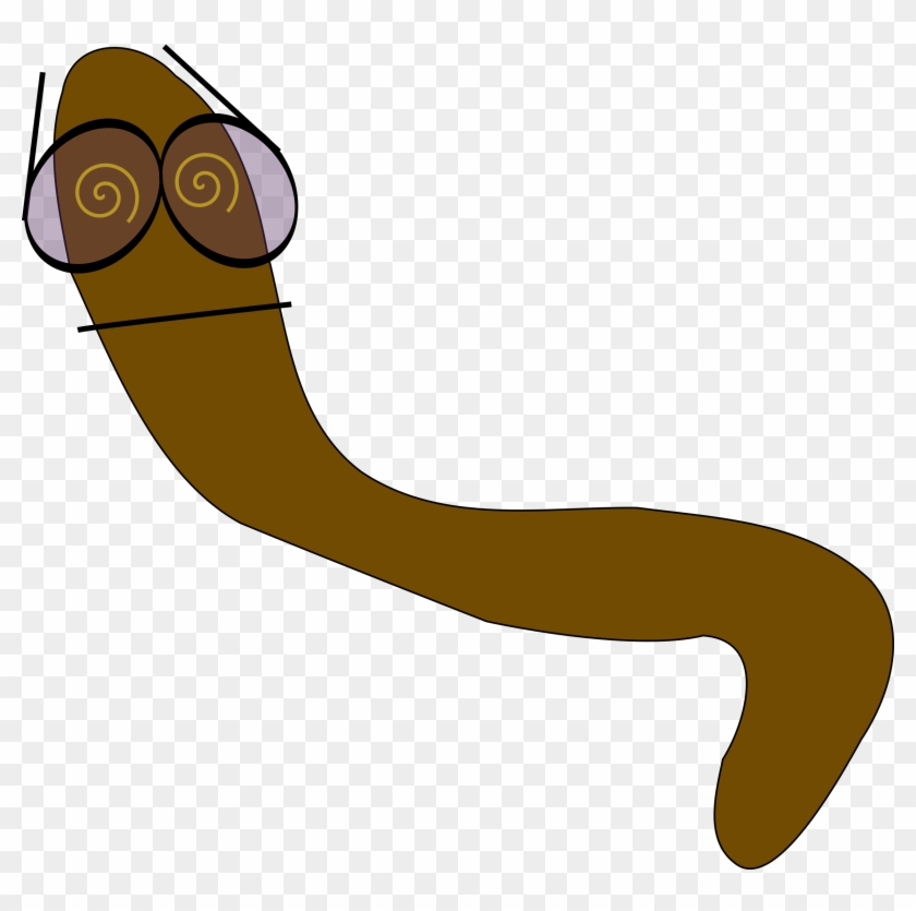Worm Clipart Transparent - Roundworm Clip Art #162394