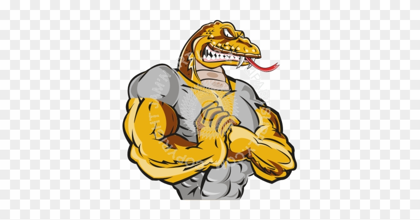 Snake Man Clipart #162404