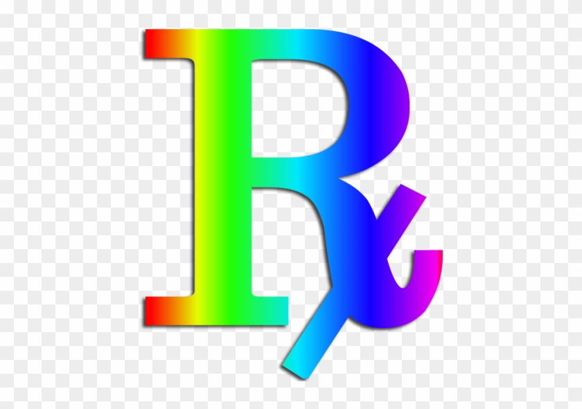 Rainbow Rx Clip Art - Clip Art #162543