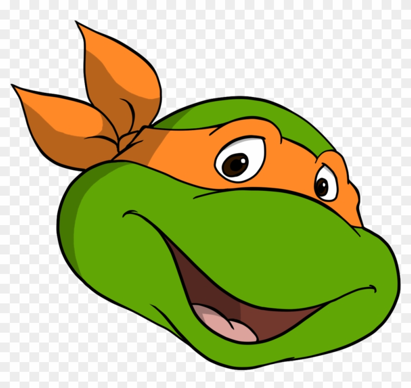 Ninja Turtles Clipart Mikey - Teenage Mutant Ninja Turtles Face #162643