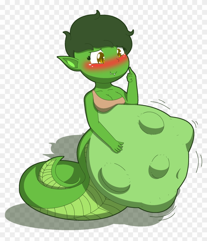 Embarrassing Snake Lady With A Belly~ - Snake Lady Big Belly Vore #162670