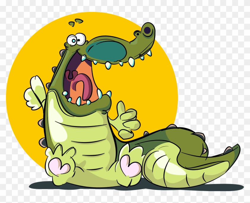 Cute Baby Snake Clipart - Crocodile Cartoon Png #162668