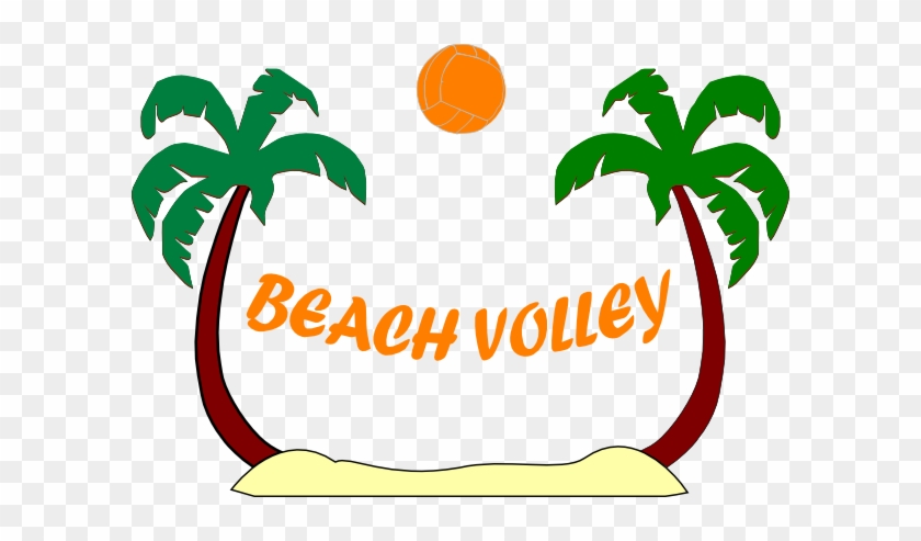 Beach - Volleyball - Clipart - Beach Volleyball Clipart Free #162771