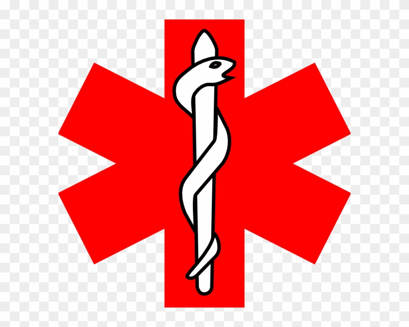 Red Cross With Snake Logo #162809