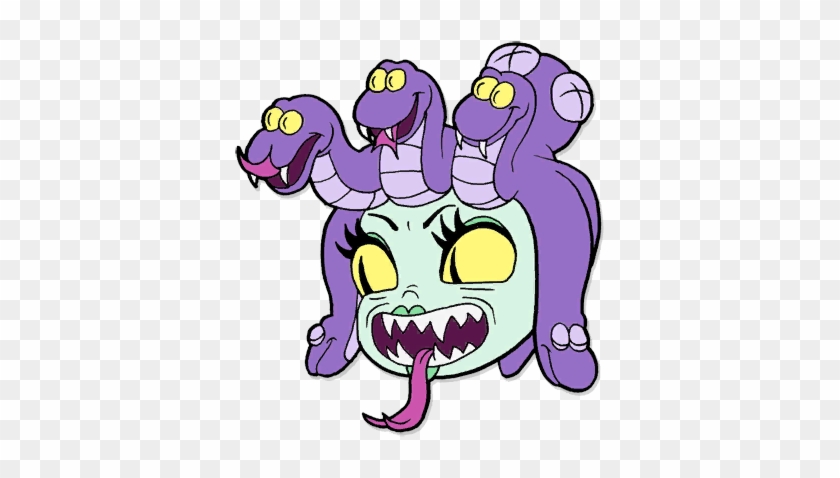 Snake Cuphead Cala Maria Last Phase Free Transparent PNG Clipart