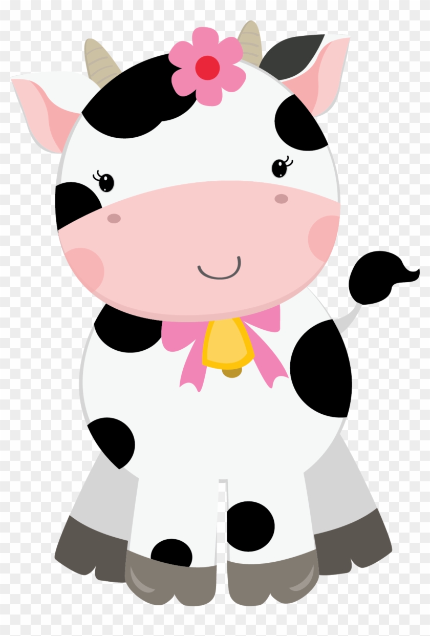 Cute Farm For Girls Clip Art - Animais Fazendinha Rosa Png #162814