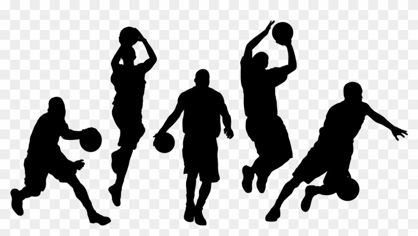 Free Printable Sports Clip Art - Playing Basketball Icon #162836