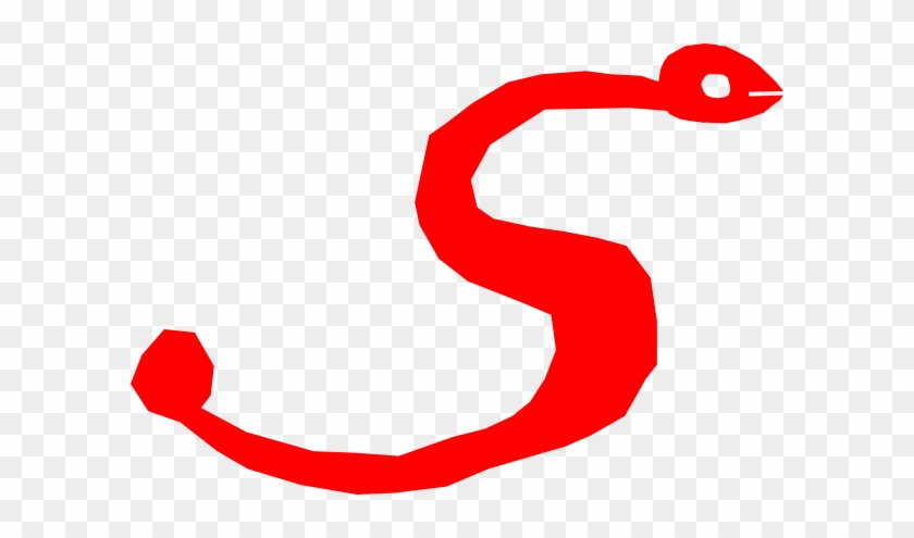 Red Snake Clip Art - Snakes #162873