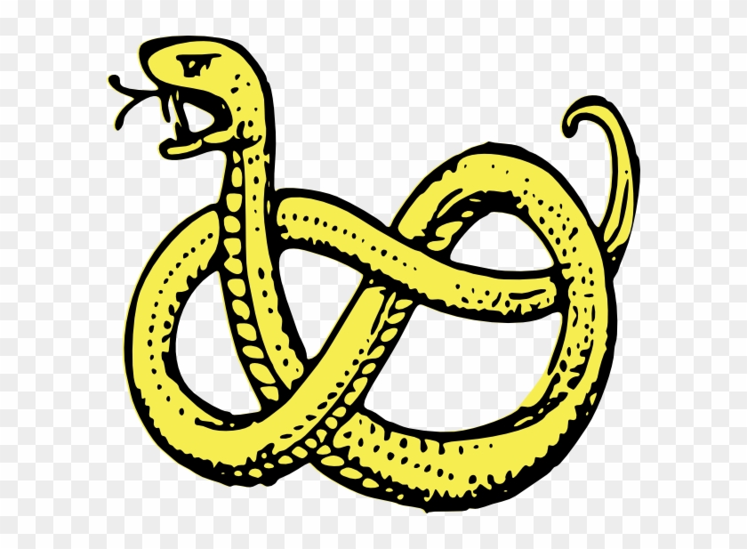 Python Clip Art - Coat Of Arms Symbols Snake #162994