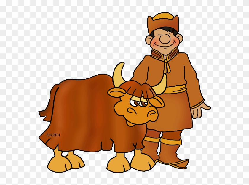 Yak Clipart - Mongol Clip Art #162999