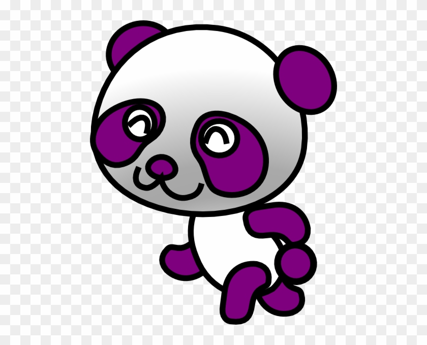 Panda Clipart Colorful - Red And White Panda #163127