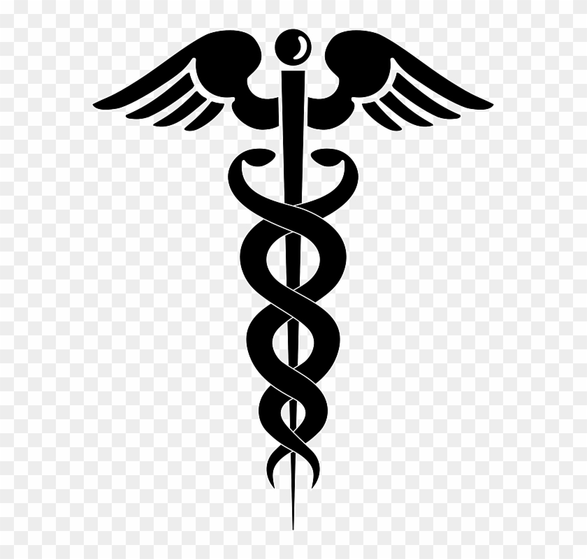 Doctor Symbol Caduceus Transparent - Medical Symbol Svg #163177