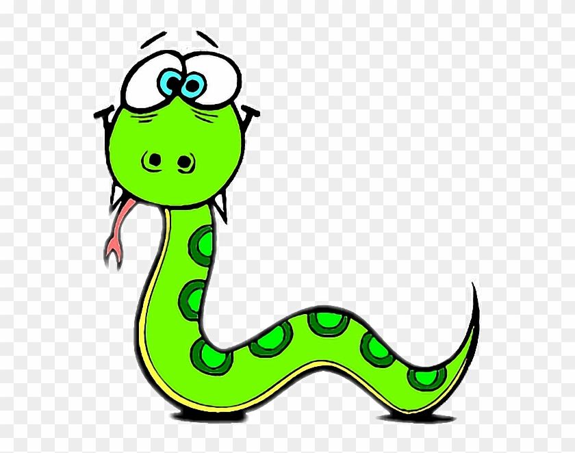 Snake Clipart Greensnake Reptile - Snake Funny #163207