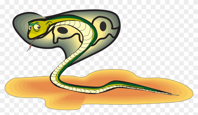 Head, Snake, Sand, Cobra, Raised - Cobra Cartoon Png #163251