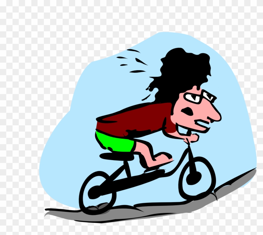 Free Cycling Free Sports Symbols Free Bike Coloured - Clip Art Biker Boy #163382