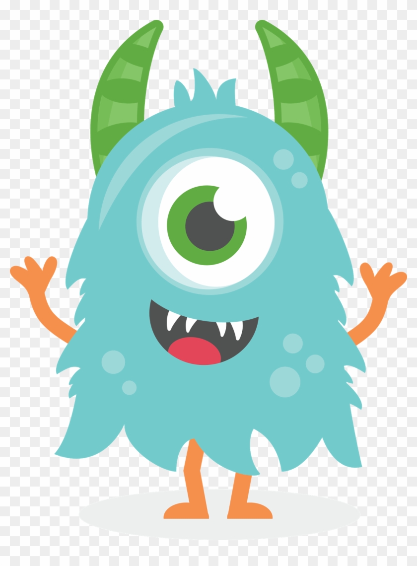 Monster Clipart Cute - Monster Clipart Cute #163401