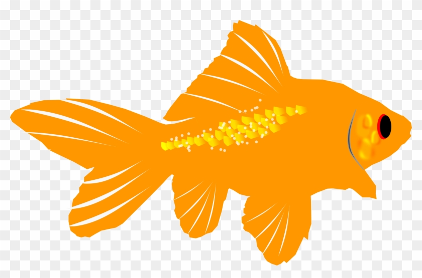 Gold Fish Clipart Sea Creature - Goldfish Clip Art #163575