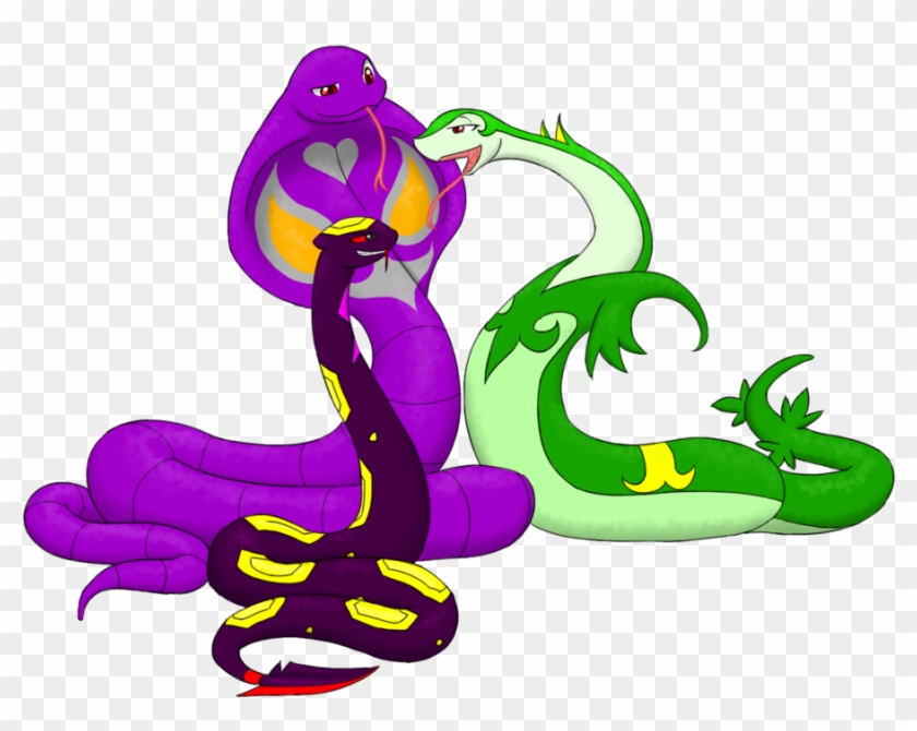 Snake Schemes By Livinlovindude - Livinlovindude A As Arbok #163610