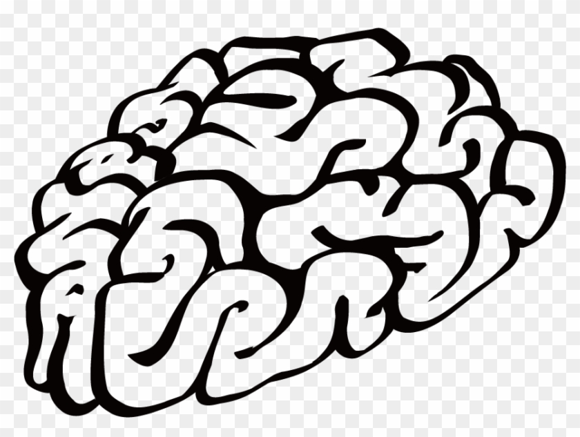 Brain Cartoon Drawing Clip Art - Brain Cartoon Drawing Clip Art #163655