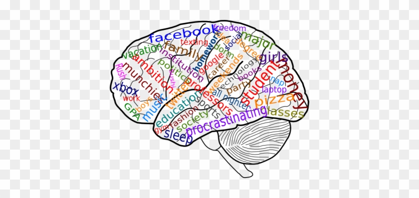 Brain Clip Art Clipartcow - Psychology Clipart Transparent #163682