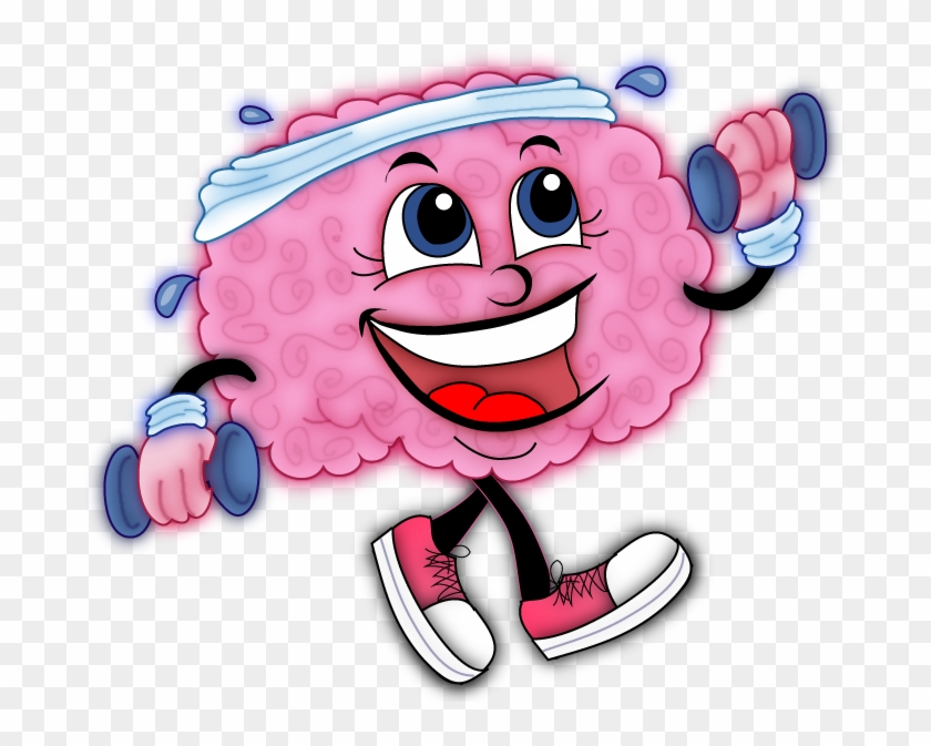 Clip Arts Related To - Cartoon Brain Exercising #163730
