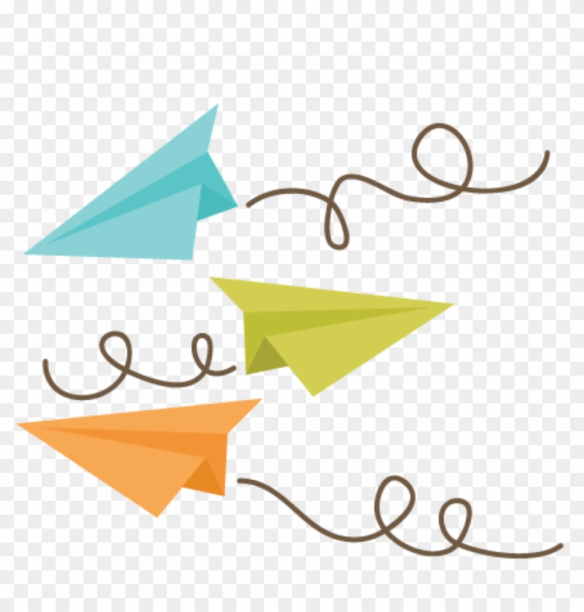 15 Paper Airplane Clip Art Free Cliparts That You Can - Paper Airplane Flying Png #163773