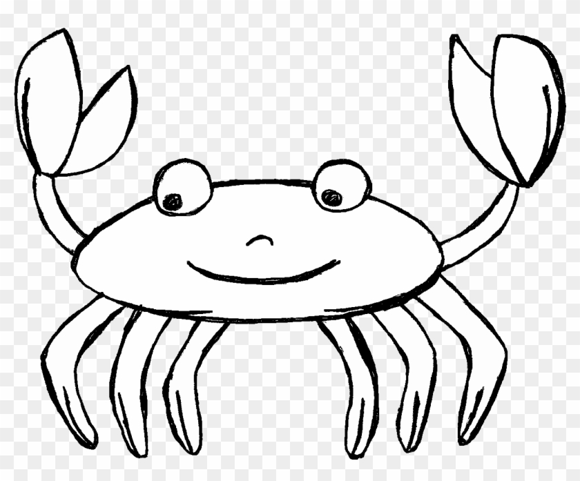 Ocean Animals Clip Art Black And White Clipart Panda - Crab Clip Art Black  And White - Free Transparent PNG Clipart Images Download