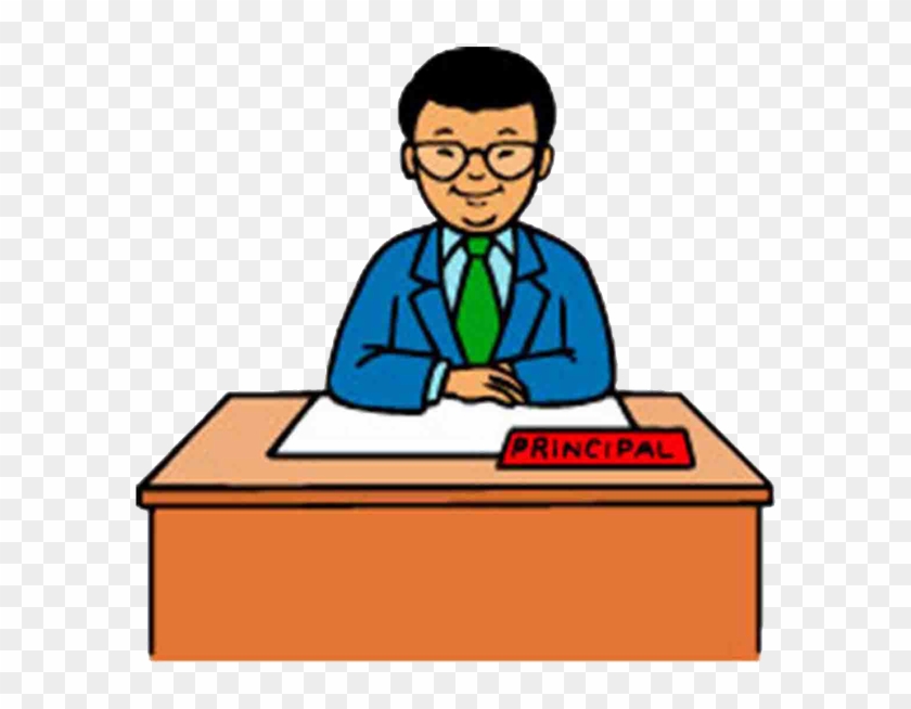 Room Clipart School Office - School Principal Office Clipart #861971