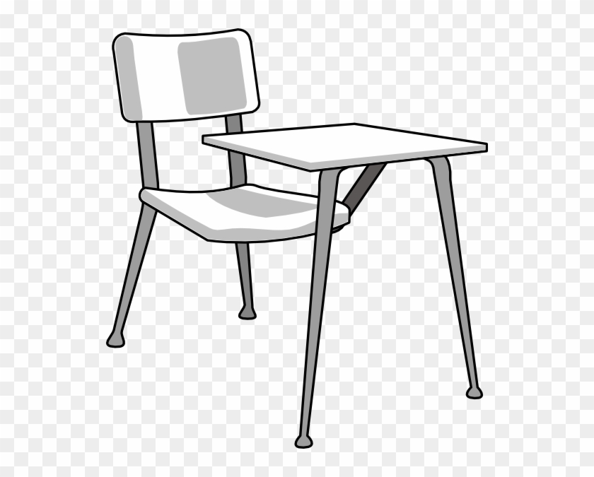 School Desk Clipart - Draw A School Desk Step #861981