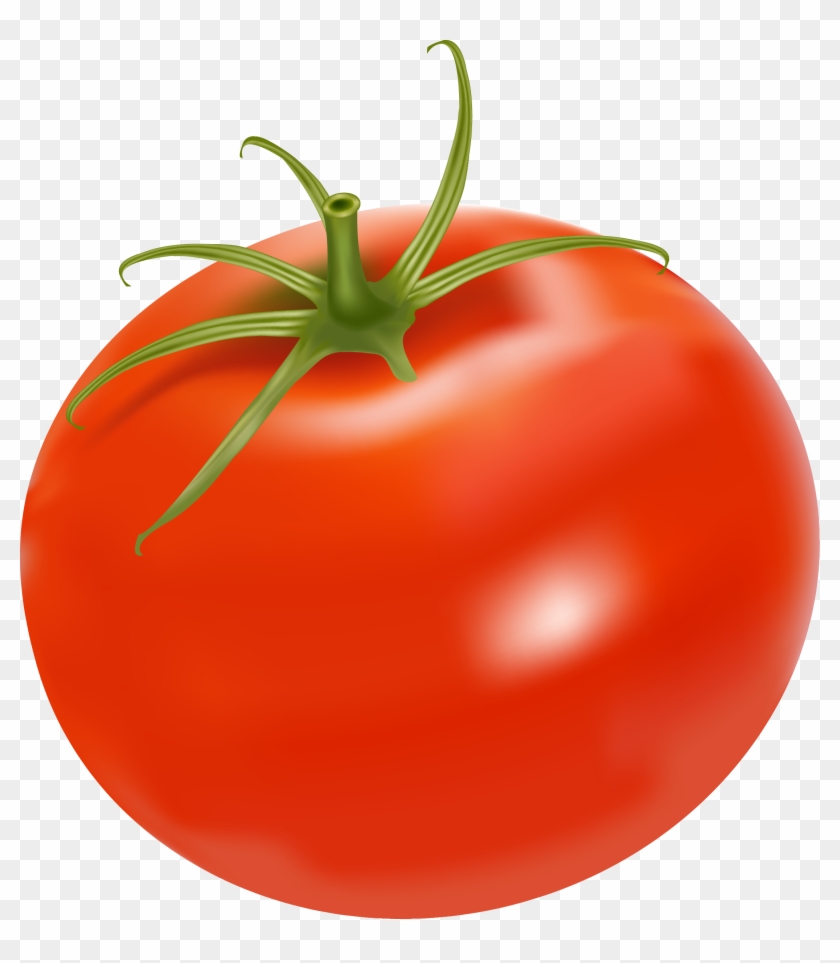 Plum Tomato Chicken Salad Bush Tomato Clip Art Tomato - Tomato #861986