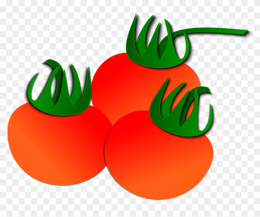 Tomato Clipart Red Fruit - Tomato Image No Background #862122