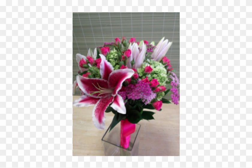 Uptown Blossoms Vibrant Bride - Flower Bouquet #862178