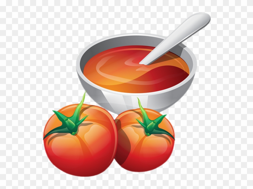 Tomato Soup Free Png Image - Soupe À La Tomate Dessin #862198