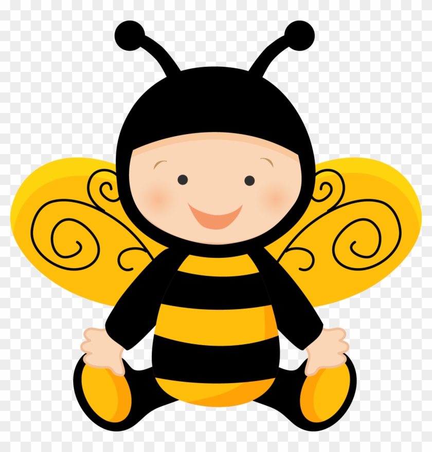2 Borboletas & Joaninhas - Bumble Bee Baby Shower Invitations #862218