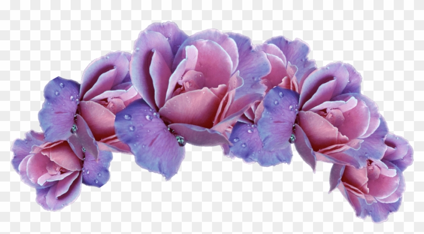 Purple Flower Crown Transparent - Purple Flower Crown Transparent #862311