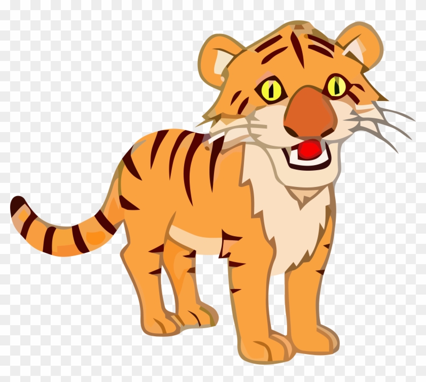 Young Tigger With Large Eyes Clipart Png Image Download - Bambi Turtle #862322