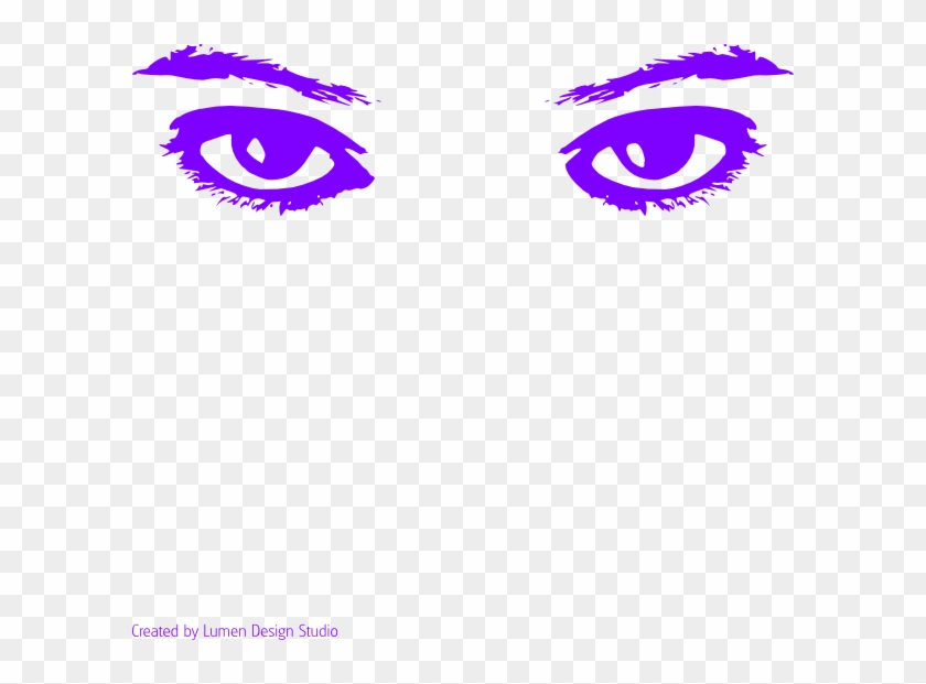 Purple Eyes Clipart - Eyes Clip Art #862331