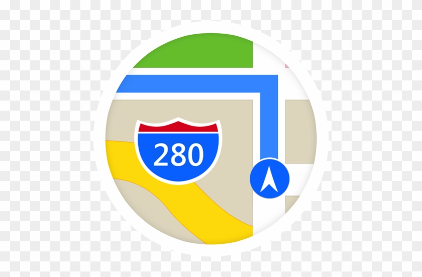 Google Maps Circle Icon - Maps Ios 8 Icon #862445