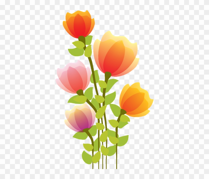 Flores Png - Desenho De Flores Em Png #862496