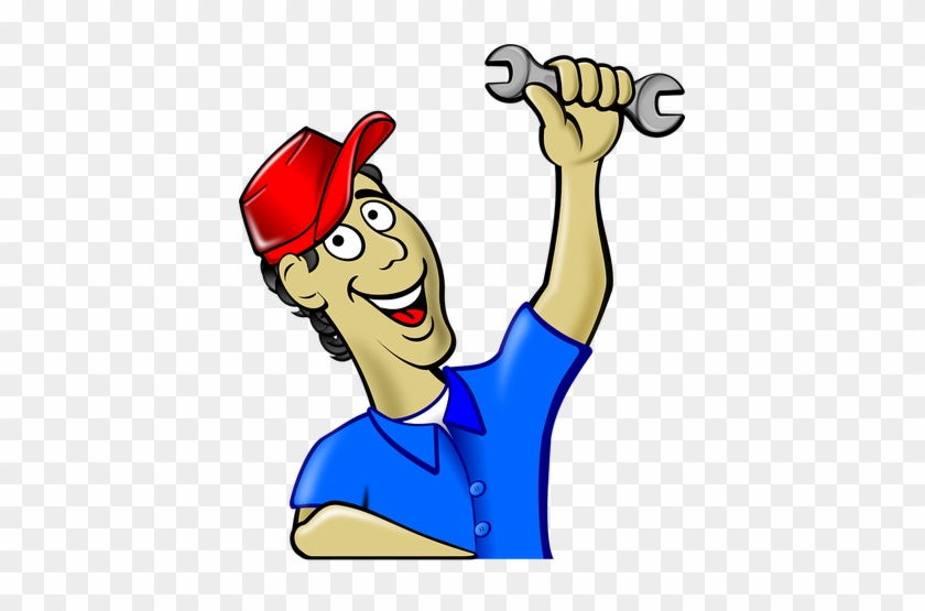 When Your Basement Plumbing Works Fine, You Do Not - Clipart Mechanic #862527