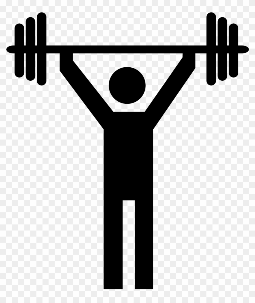 Weight Training Olympic Weightlifting Physical Exercise - Weight Lifting Clip Art #862545